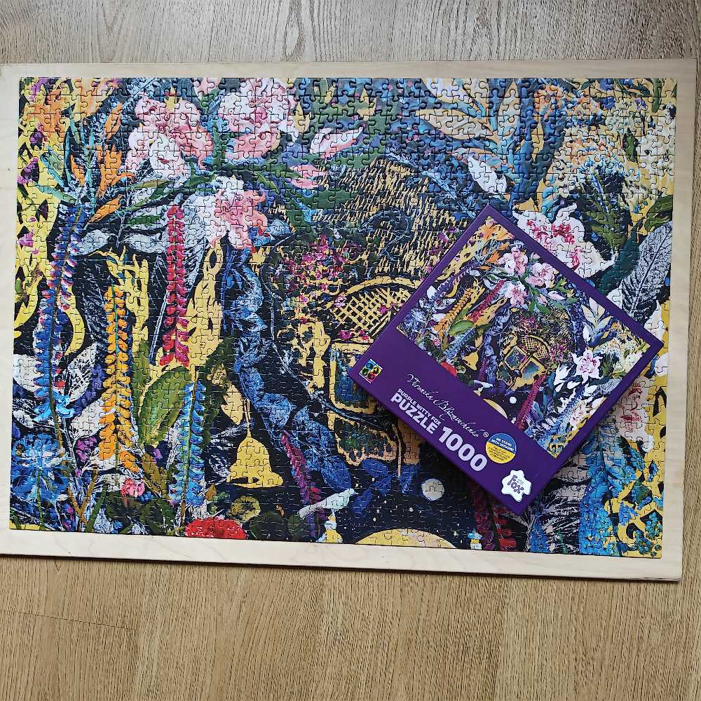 Joao’s Garden - Purple Witty Fox puzzle collectible [Barcode 4751010199081] - Main Image 3
