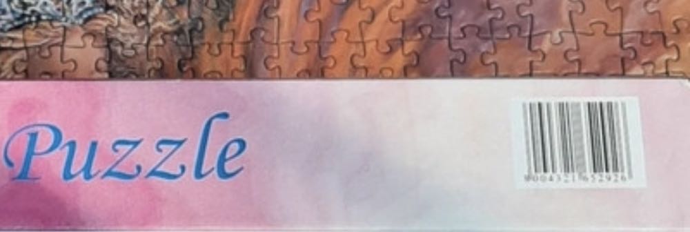 Peacock Princess 🟦 - Mondopuzzle puzzle collectible [Barcode 8004321652926] - Main Image 3