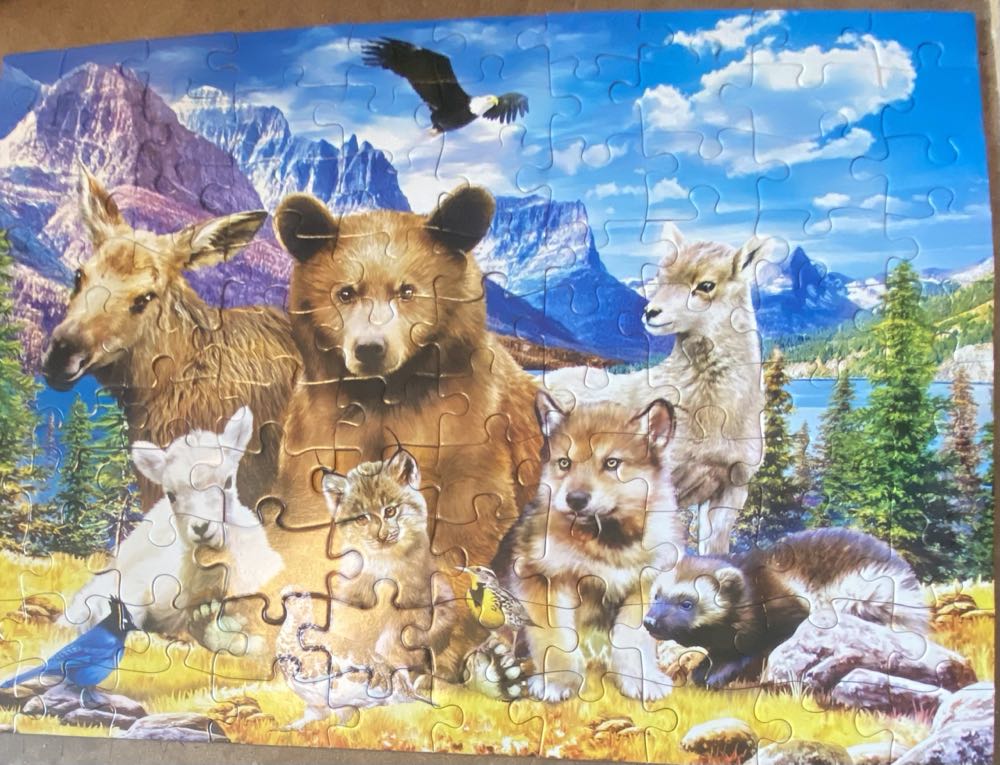Wildlife Of Glacier National Park - Master Pieces 🇨🇳 puzzle collectible [Barcode 705988121159] - Main Image 2
