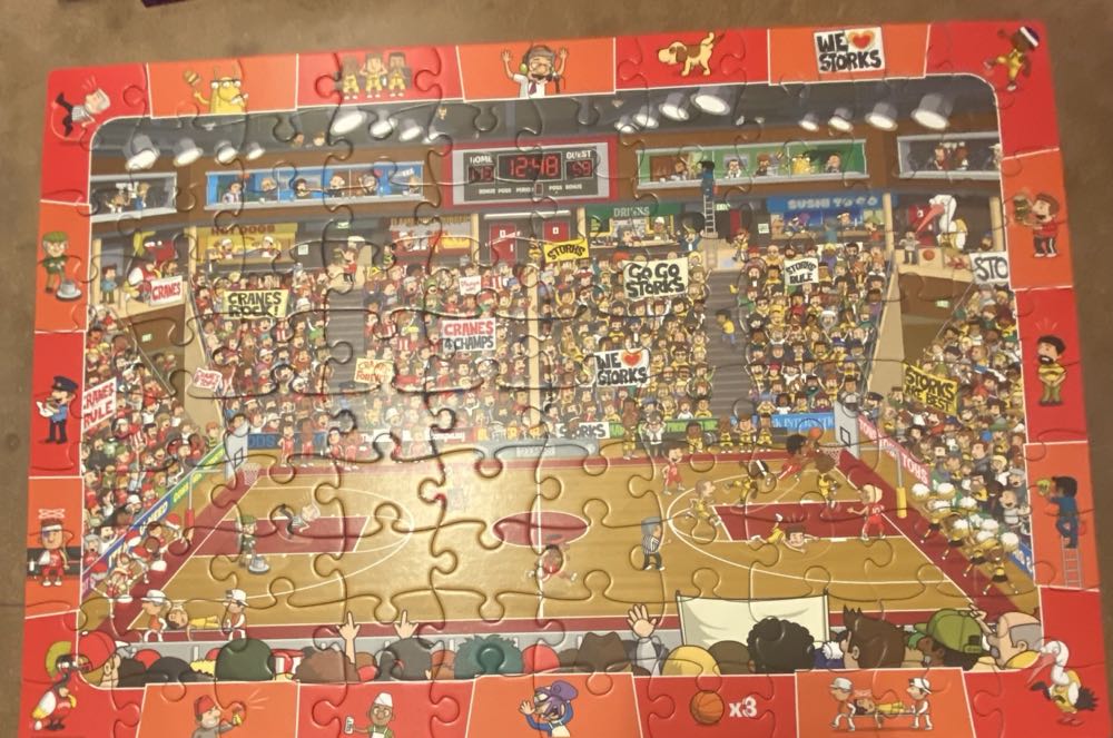 Basketball Spot And Find - Eurographics puzzle collectible [Barcode 628136604987] - Main Image 2