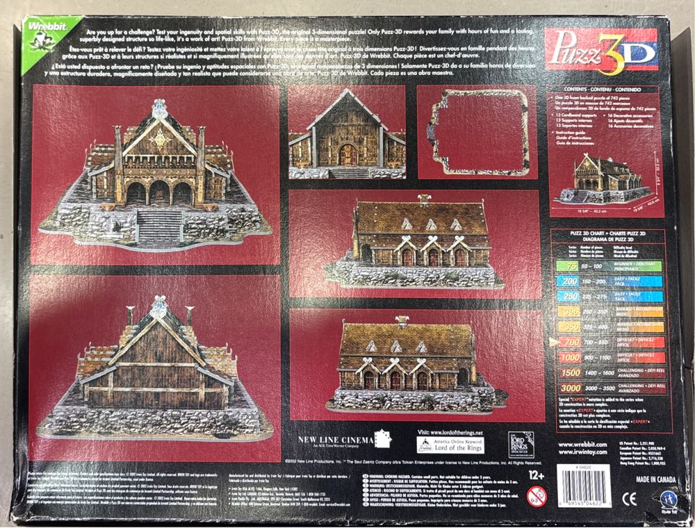 Golden Hall, Edoras - Wrebbit puzzle collectible - Main Image 2