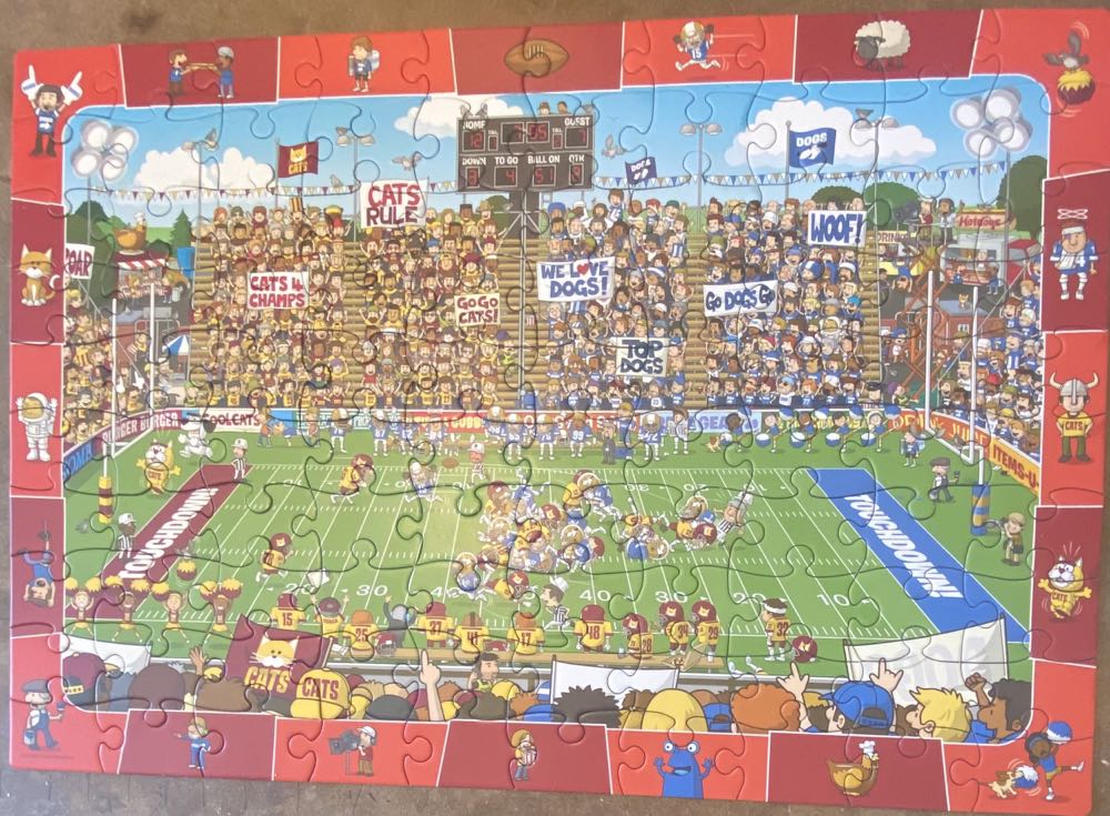 Football American - Eurographics puzzle collectible [Barcode 628136604741] - Main Image 2