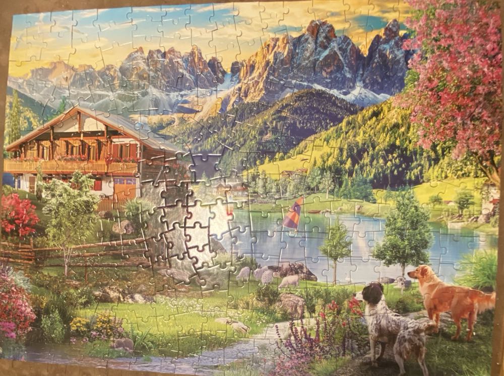 Dolomites Landscape - Bits & Pieces puzzle collectible [Barcode 192949087751] - Main Image 2