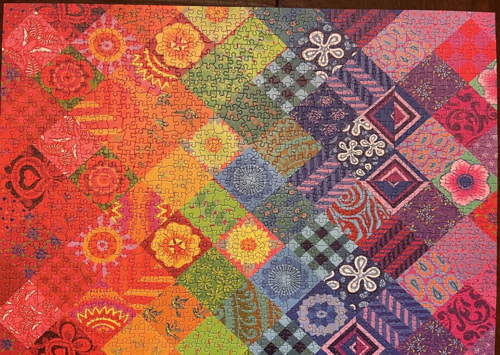 Patchwork Rainbow - House Of Puzzles puzzle collectible [Barcode 5060002007099] - Main Image 2