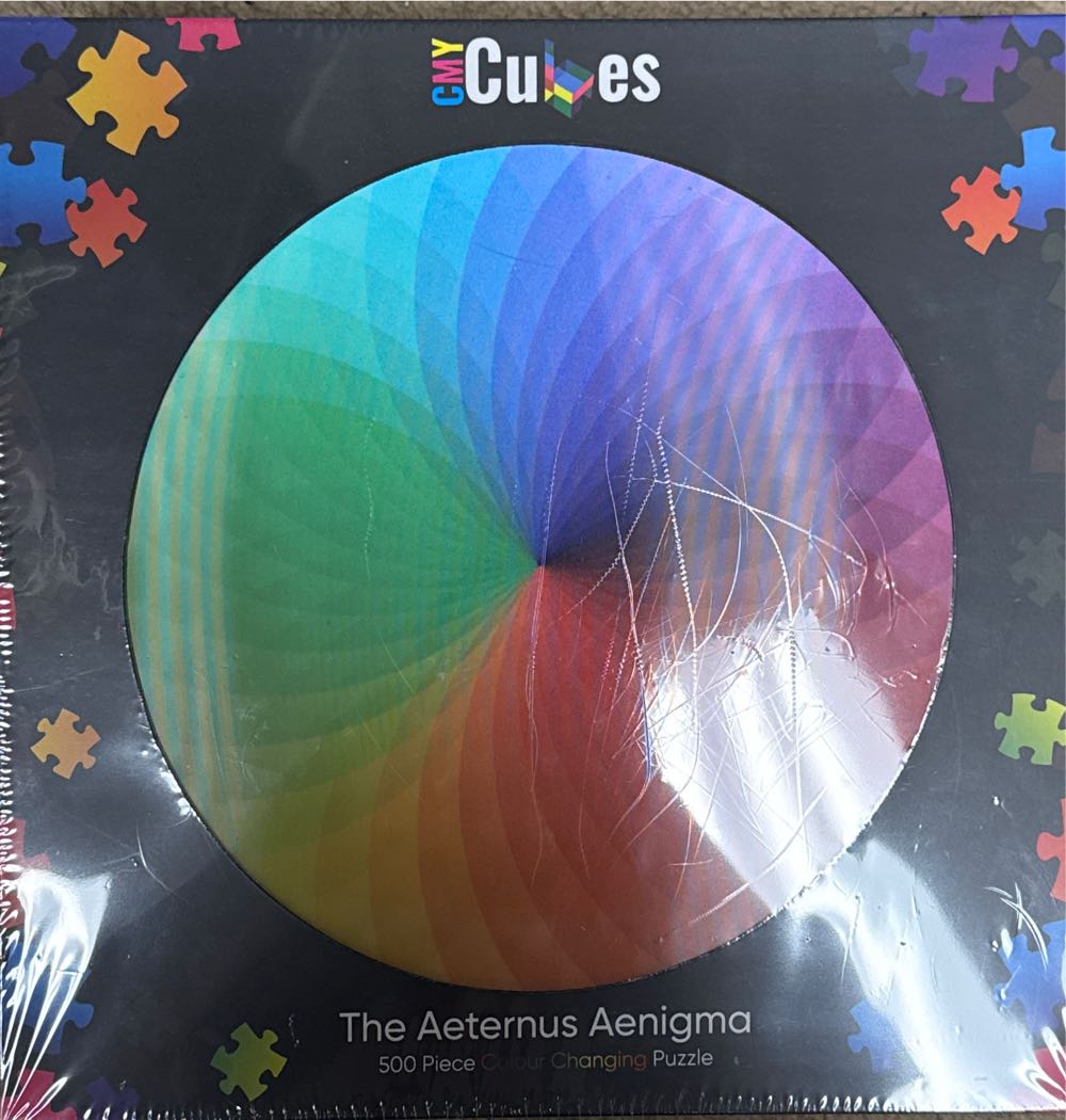 The Aeternus Aenigma Puzzle 9359004000150 - CMY cubes puzzle collectible [Barcode 9359004000150] - Main Image 2