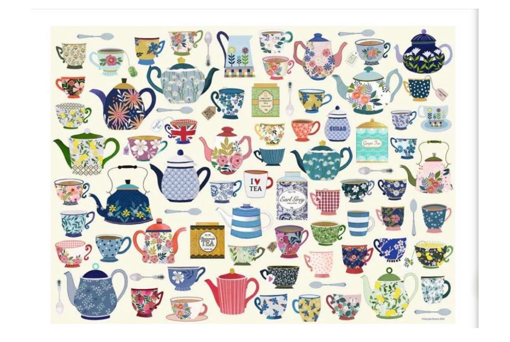 Time For Tea - Ravensburger puzzle collectible [Barcode 4005555016458] - Main Image 2