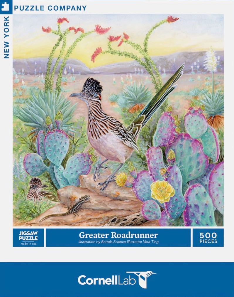 Greater Roadrunner - New York Puzzle Co. puzzle collectible - Main Image 2