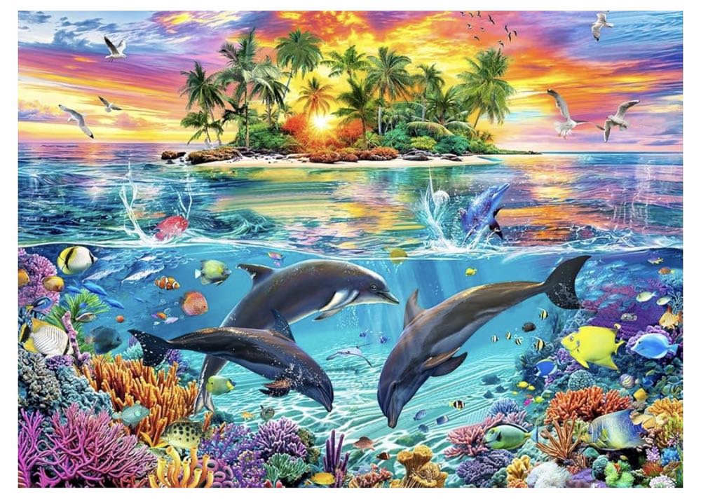 Buffalo Sacred Tree On The Beach 500 Piece Jigsaw Puzzle