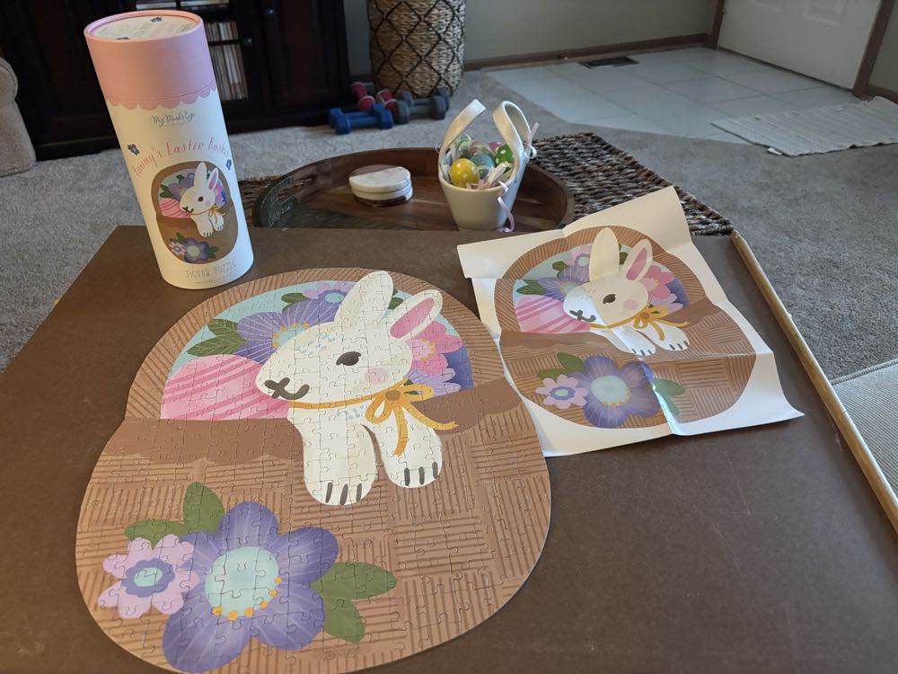 Bunny’s Easter Basket  puzzle collectible - Main Image 2