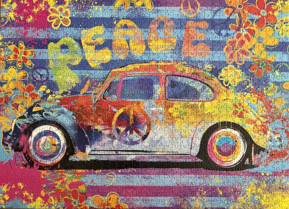 VW Beetle Splash - Eurographics puzzle collectible - Main Image 2