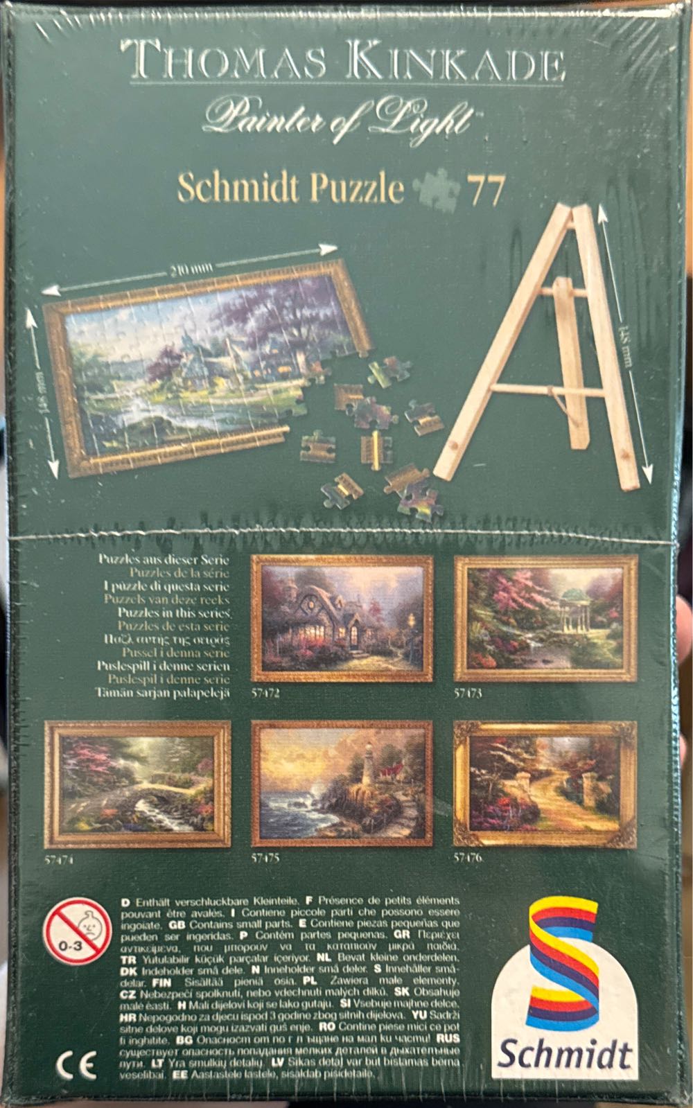 Clocktower Cottage - Schmidt puzzle collectible [Barcode 4001504574710] - Main Image 2