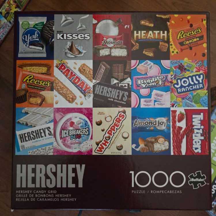 Hershey Candy Grid - Buffalo puzzle collectible [Barcode 079346134434] - Main Image 2