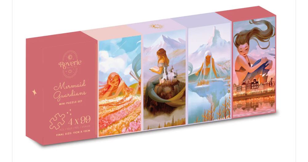 Unicorn Family Shaped Puzzle (No. 12230.01)