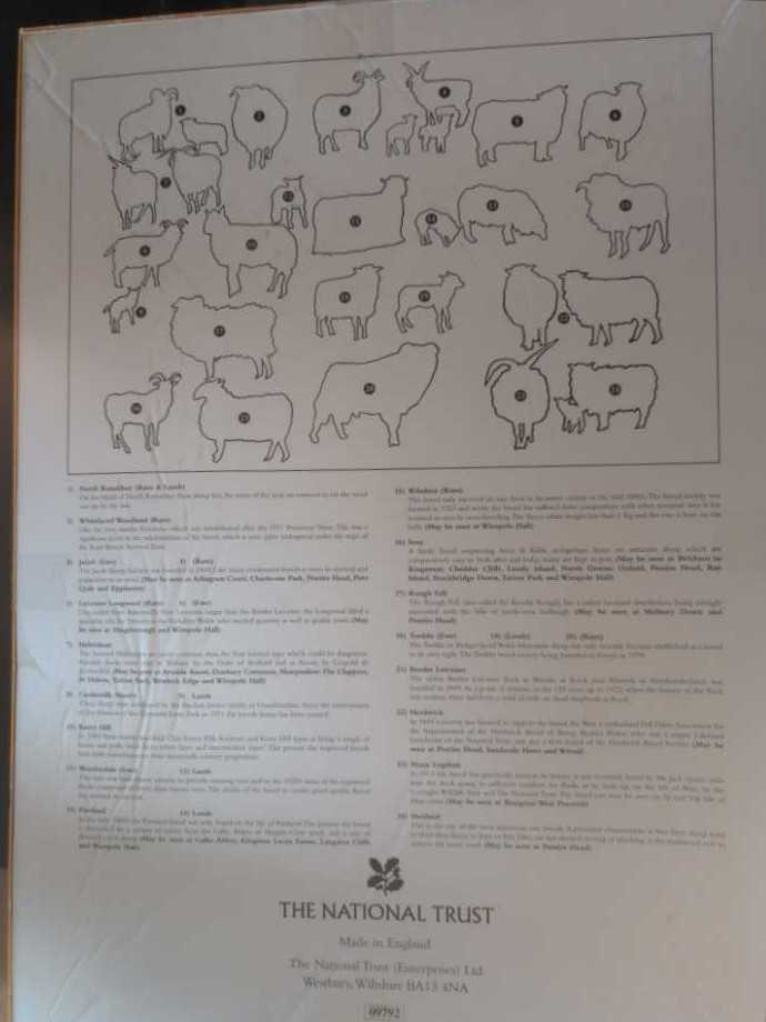 Rare & Local Breeds  - the national trust puzzle collectible - Main Image 2