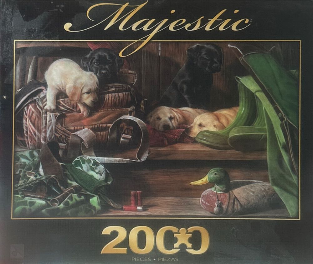 Puppy Basket  puzzle collectible - Main Image 2