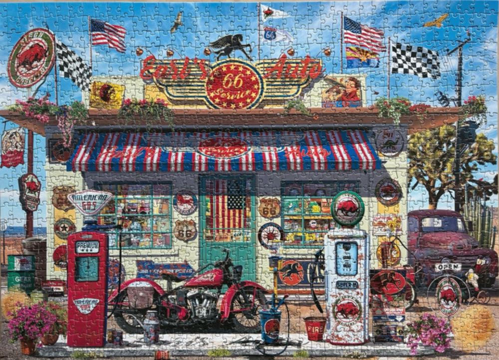 Earls Auto - Cra-Z-Art puzzle collectible - Main Image 3