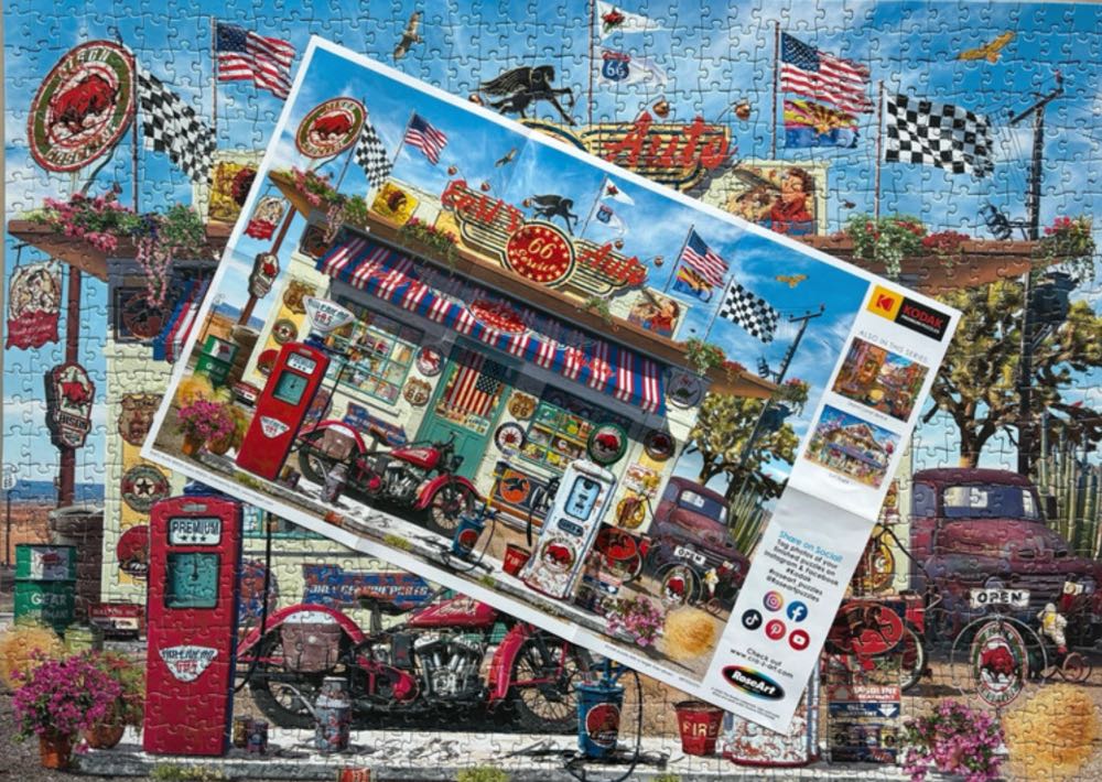 Earls Auto - Cra-Z-Art puzzle collectible - Main Image 4