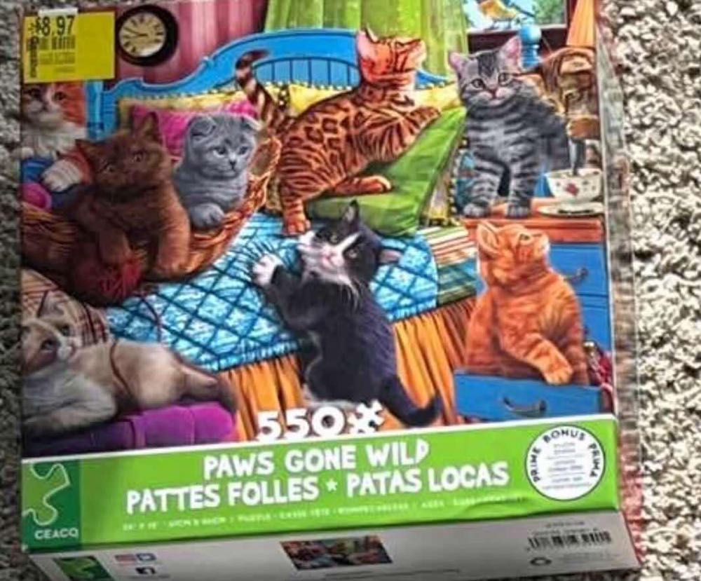 Cute Kittens (V) 🧩 - Ceaco puzzle collectible - Main Image 2