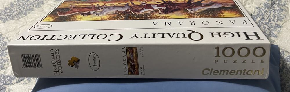 Running Horses - Work & Sell - Clementoni puzzle collectible [Barcode 8005125313006] - Main Image 3