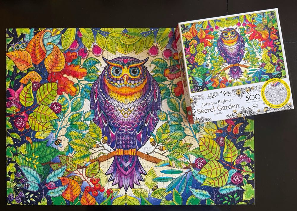Secret Garden : Forest Owl* - Buffalo Games puzzle collectible - Main Image 3