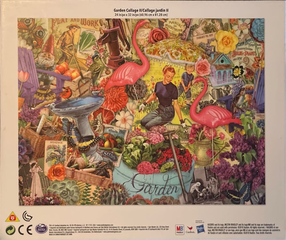 Garden Collage II - Big Ben puzzle collectible [Barcode 778988258743] - Main Image 2