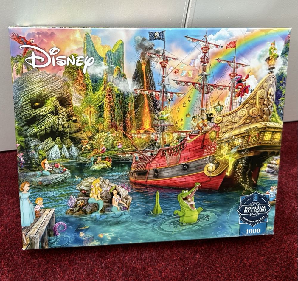 Disney: Peter Pan Mermaid Lagoon💃 - Ceaco puzzle collectible [Barcode 079346147021] - Main Image 4