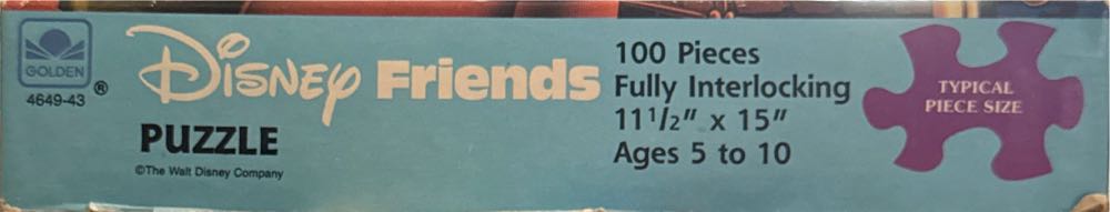 Disney Friends - Golden puzzle collectible [Barcode 033500046490] - Main Image 3