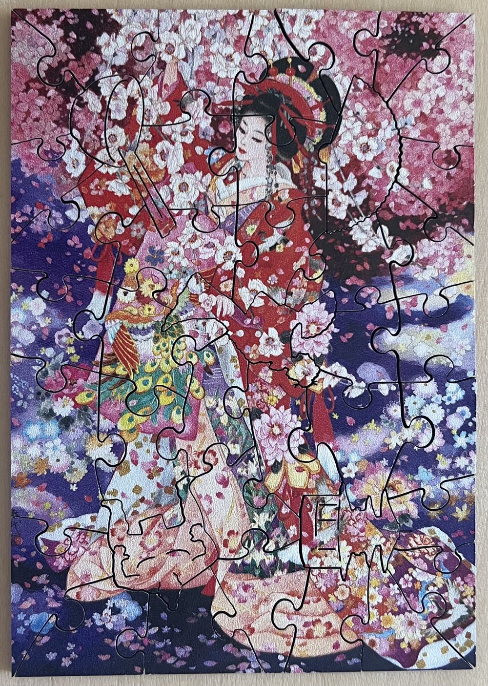 Hanafubuki - SOLD - Wentworth Wooden Jigsaw Company puzzle collectible [Barcode 6050265342357] - Main Image 2