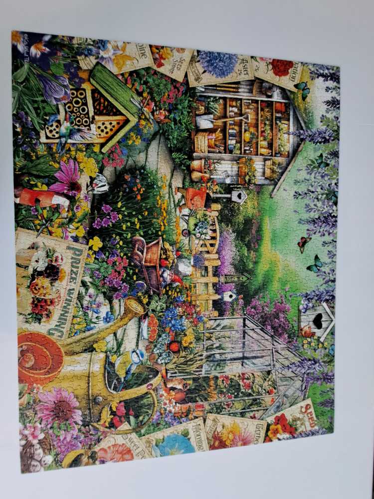 Animal Garden Party (UV) From Nannie - Ceaco puzzle collectible [Barcode 021081320344] - Main Image 2