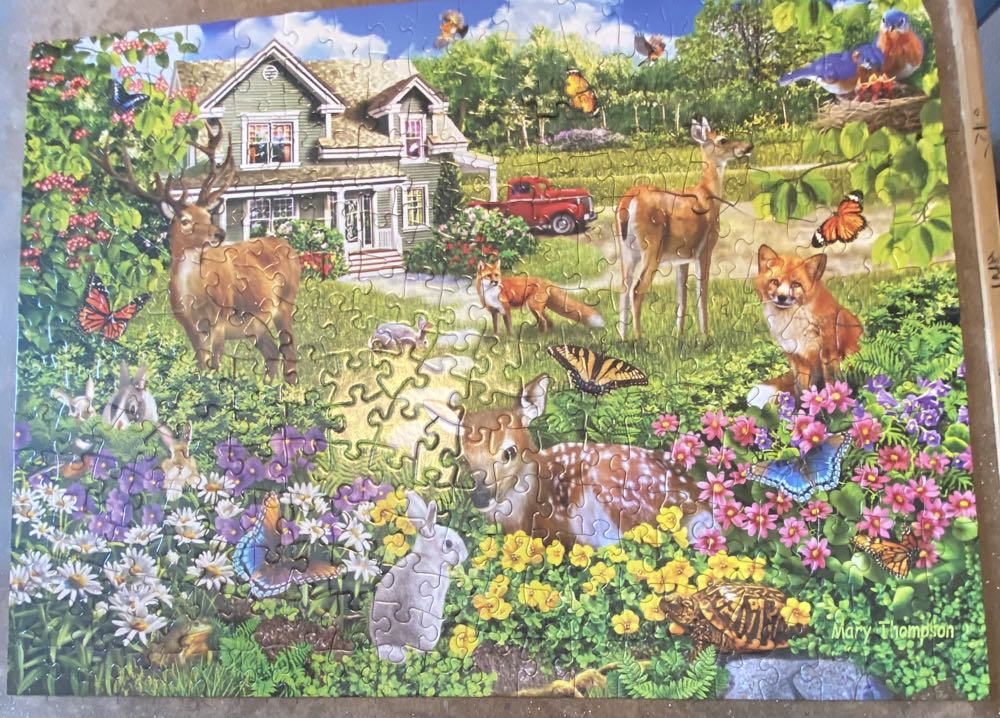 Spring Blooms - Bits & Pieces puzzle collectible [Barcode 192949079022] - Main Image 2