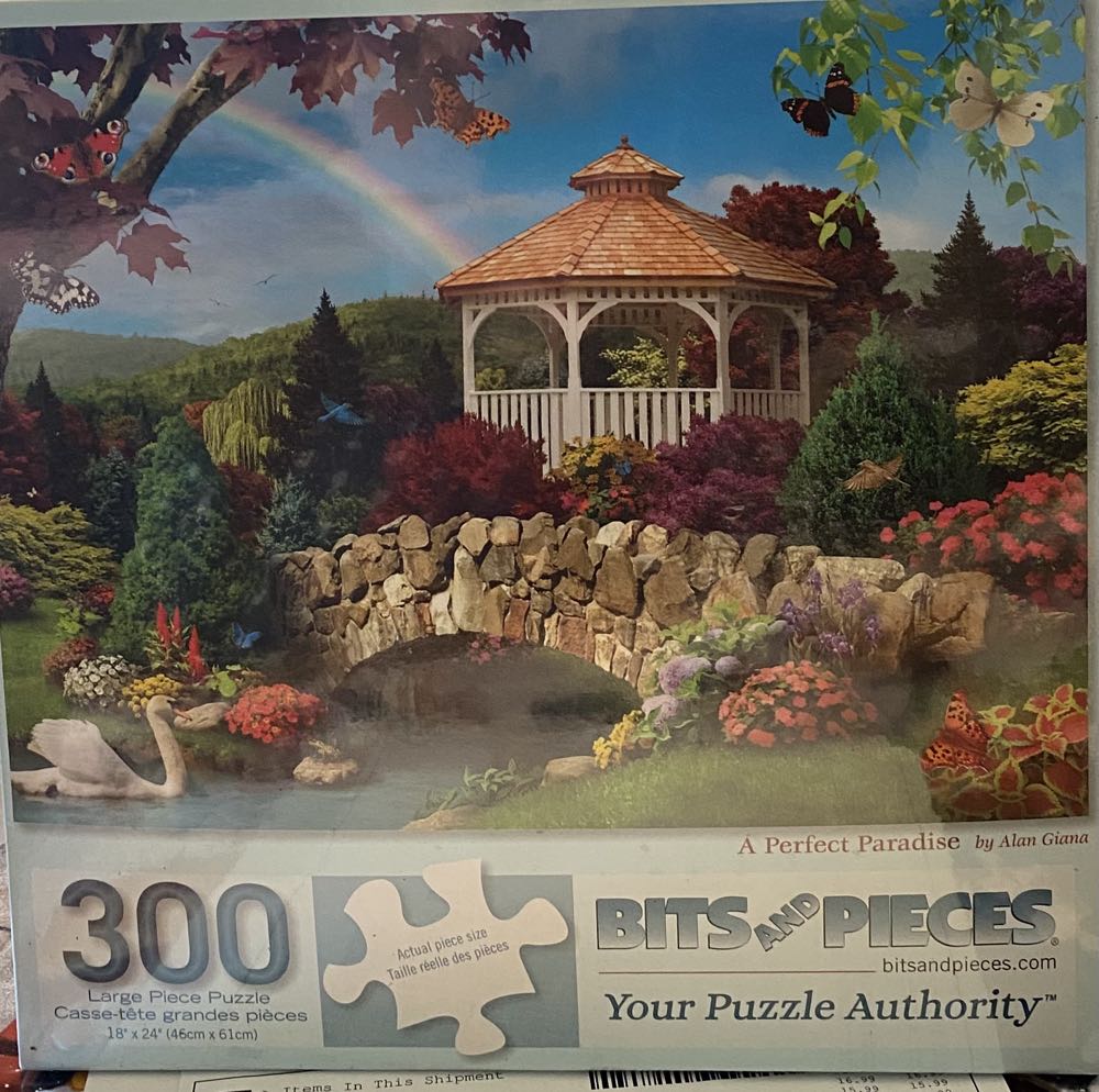 The Red Room White House Dolley Madison Double Sided Puzzle 500 Pc