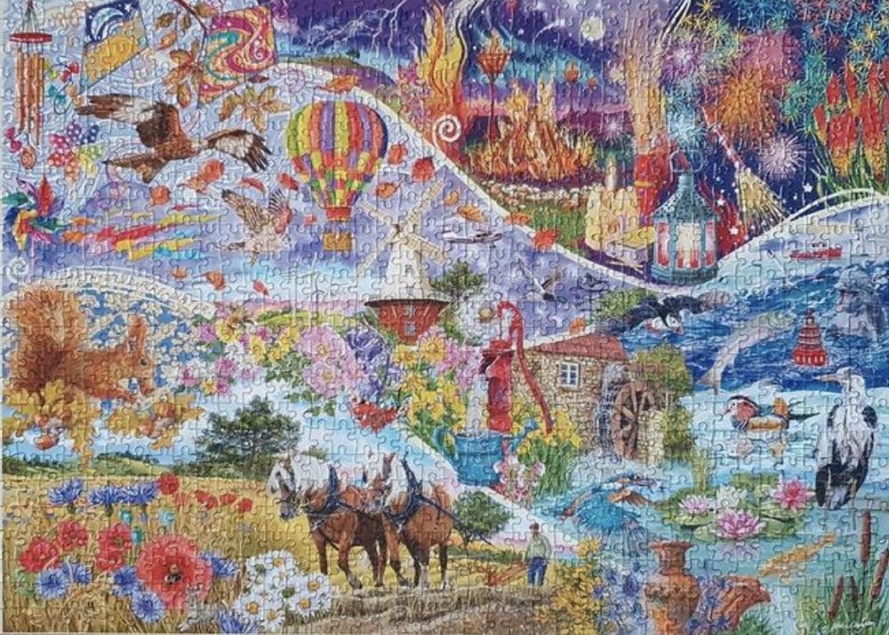 Elemental - Gibsons puzzle collectible [Barcode 5012269064360] - Main Image 3