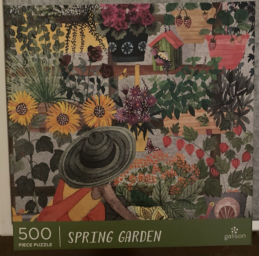 Spring Garden - Galison puzzle collectible [Barcode 9780735386686] - Main Image 2