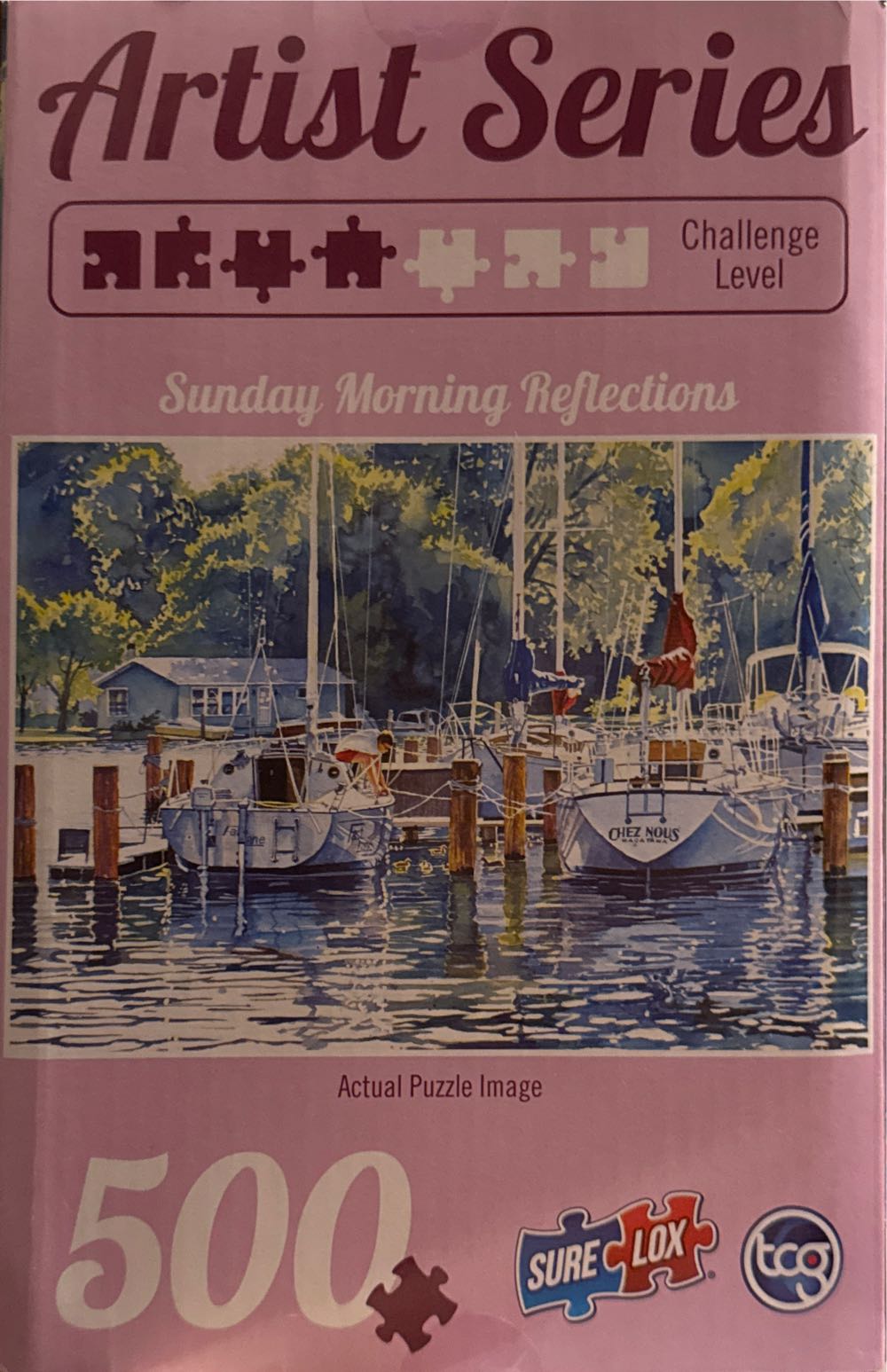Sunday Morning Reflections - Sure Lox puzzle collectible [Barcode 686141448613] - Main Image 2