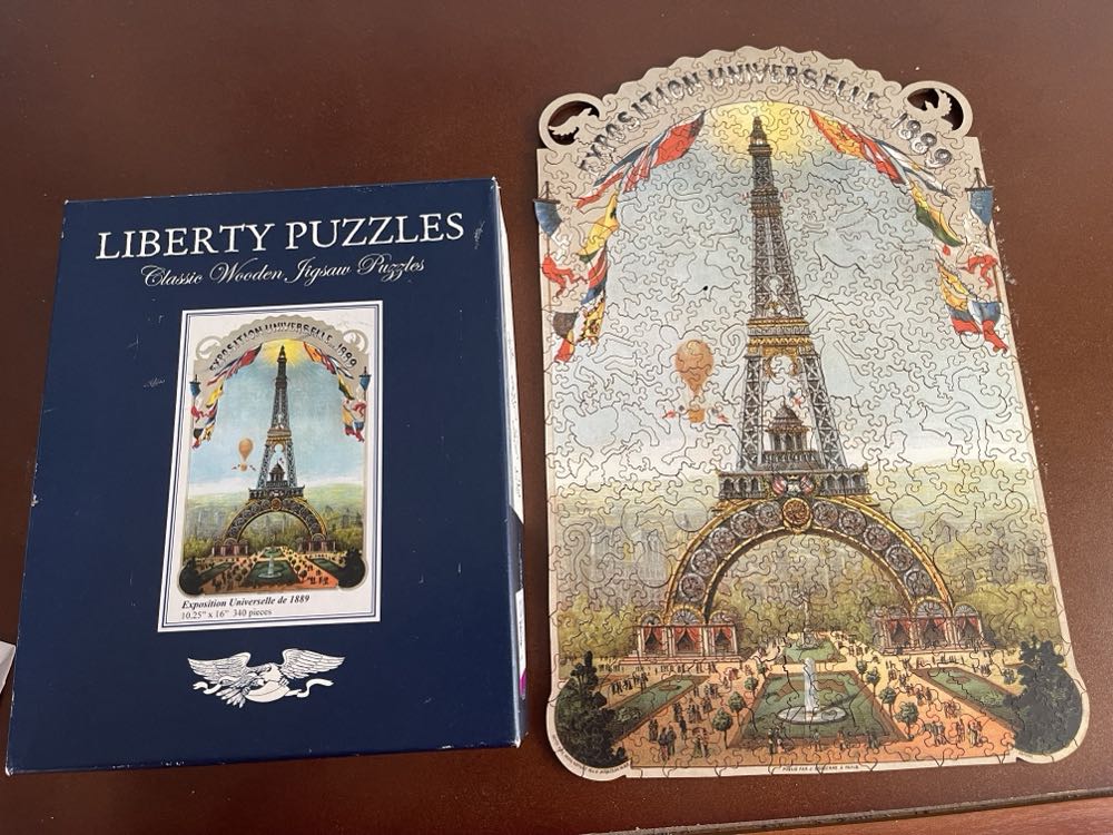 Exposition Universelle De 1989 - Liberty Puzzle puzzle collectible - Main Image 2