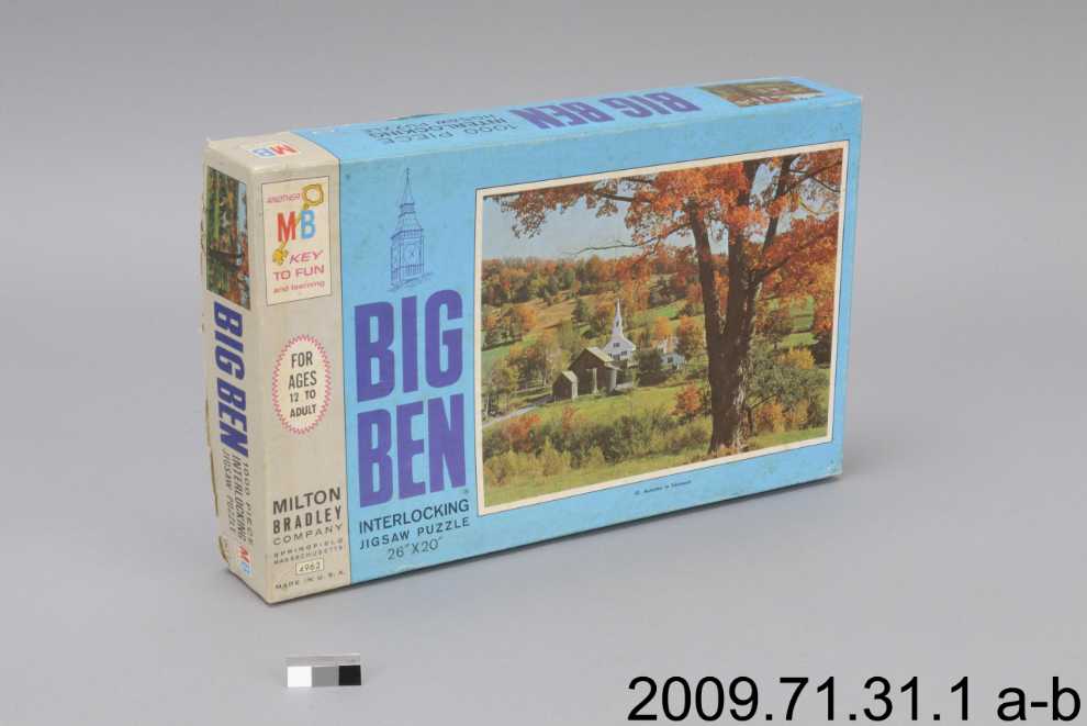 Autumn in Vermont - Milton Bradley puzzle collectible - Main Image 2