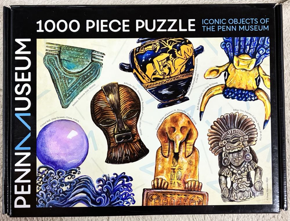 Iconic Objects Of The Penn Museum - Penn Museum puzzle collectible - Main Image 2