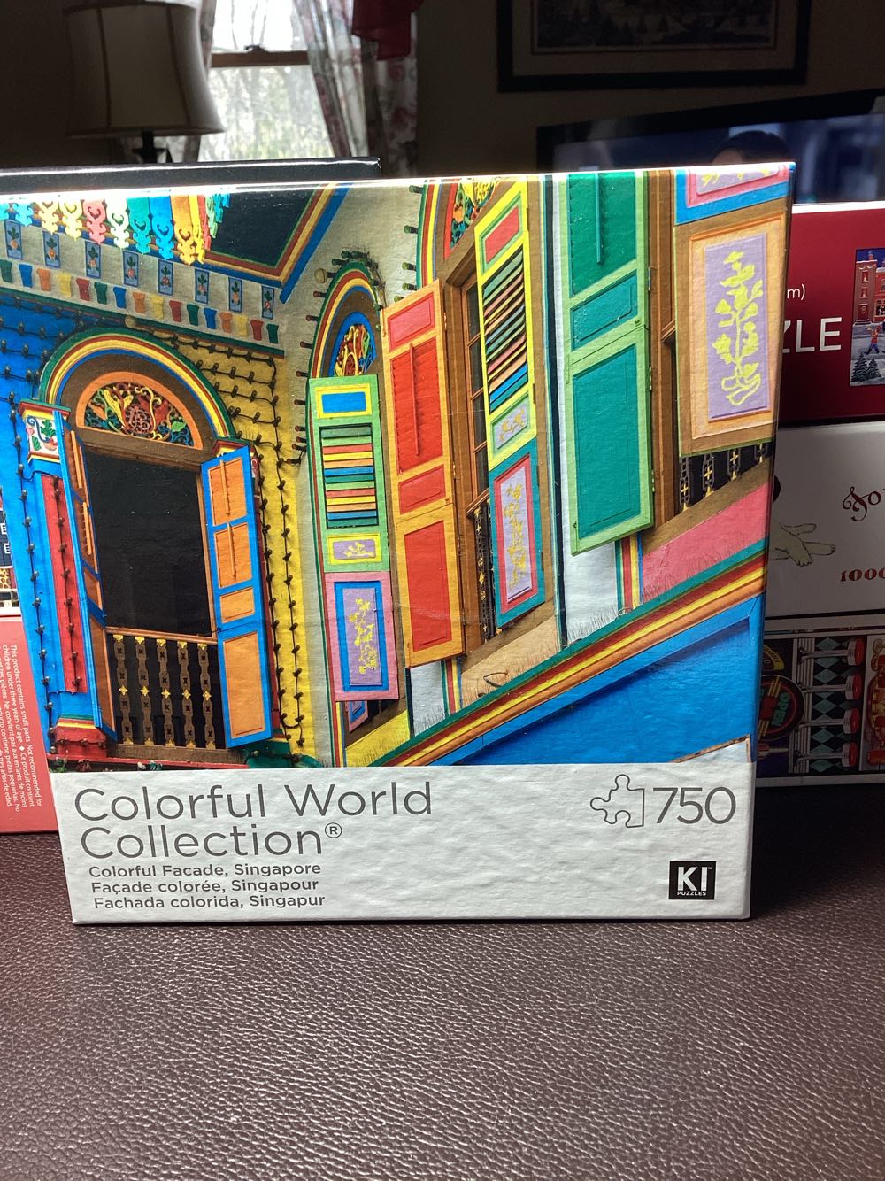 Colorful Facade, Singapore - Karmen International puzzle collectible [Barcode 773392026292] - Main Image 2