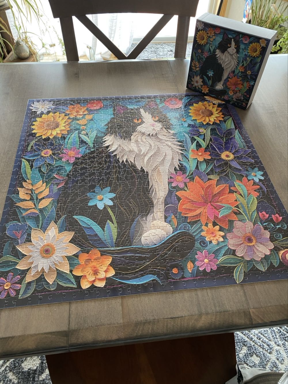 Cat & Flowers - Pickforu puzzle collectible - Main Image 4