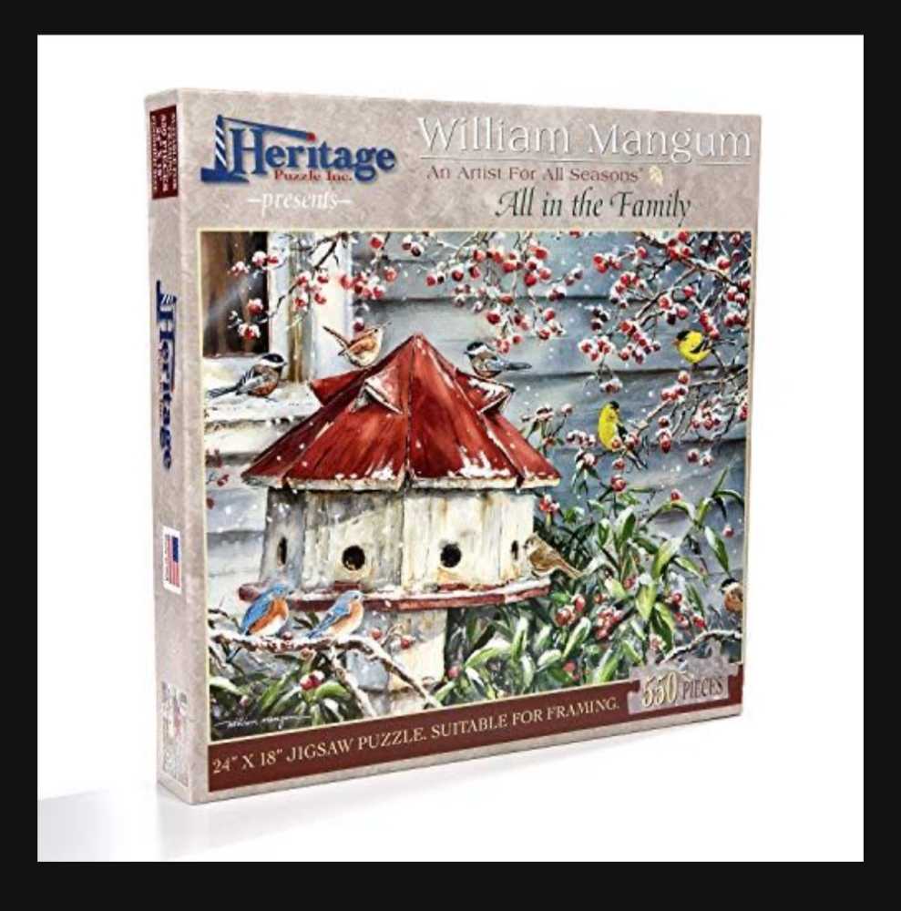 All In The Family - Heritage Puzzle Inc puzzle collectible [Barcode 654497505663] - Main Image 2