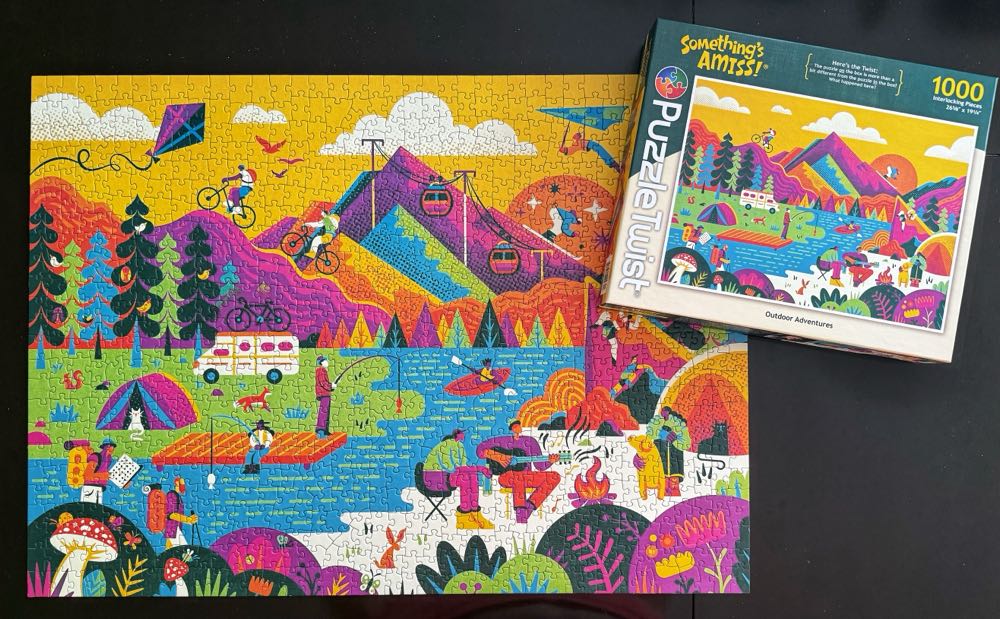 Outdoor Adventures 🆕 - Puzzle Twist Something’s Amiss🚫 puzzle collectible [Barcode 614399102322] - Main Image 4