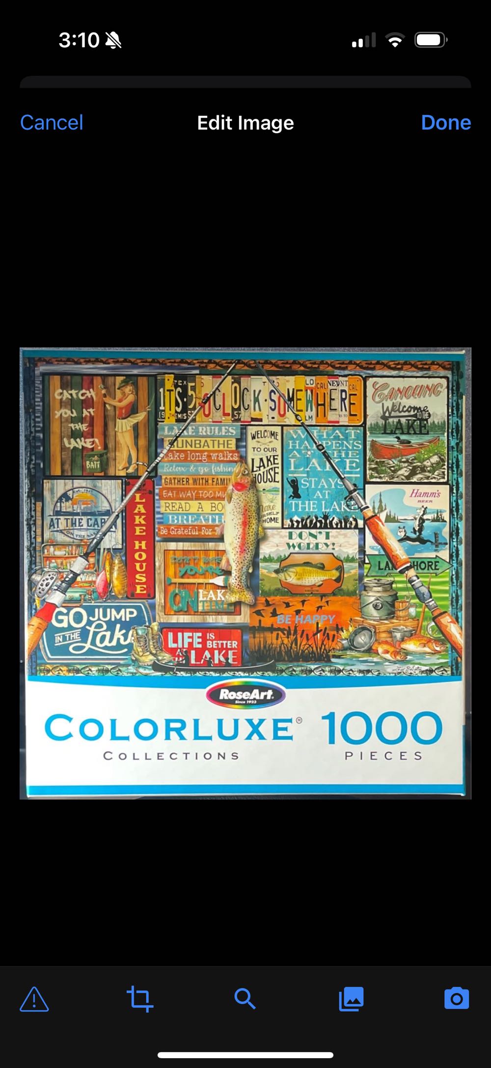 Lake Signs*^ - RoseArt puzzle collectible - Main Image 2