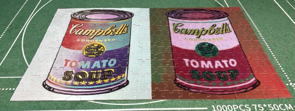 Andy Warhol Soup Cans - Galison puzzle collectible [Barcode 9780735366923] - Main Image 2