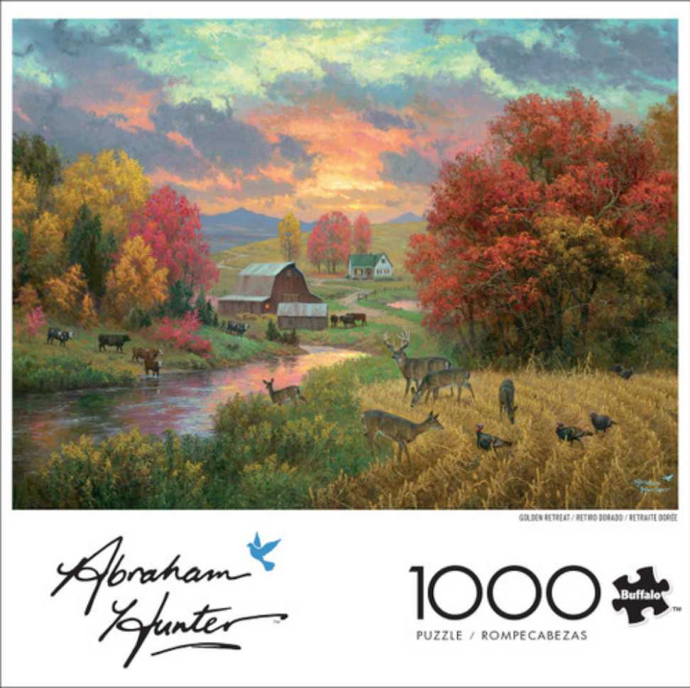 Golden Retreat - Buffalo 🇺🇸 puzzle collectible - Main Image 2