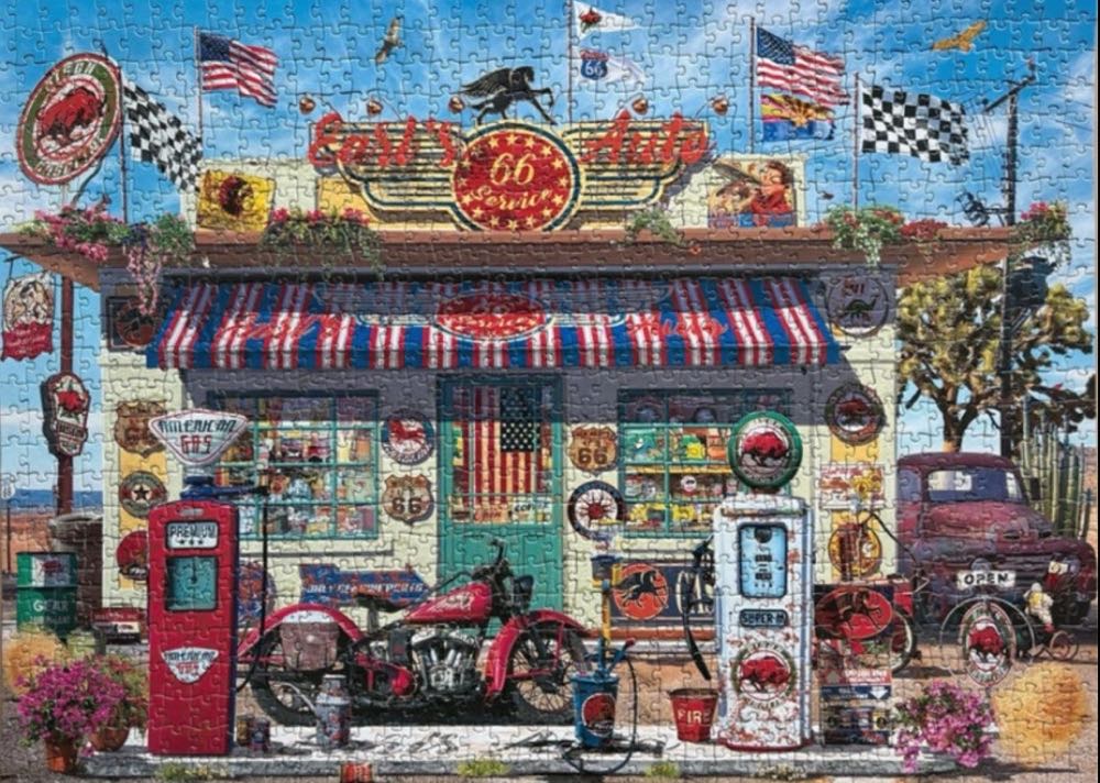 Earls Auto - Cra-Z-Art puzzle collectible [Barcode 4895145426671] - Main Image 3