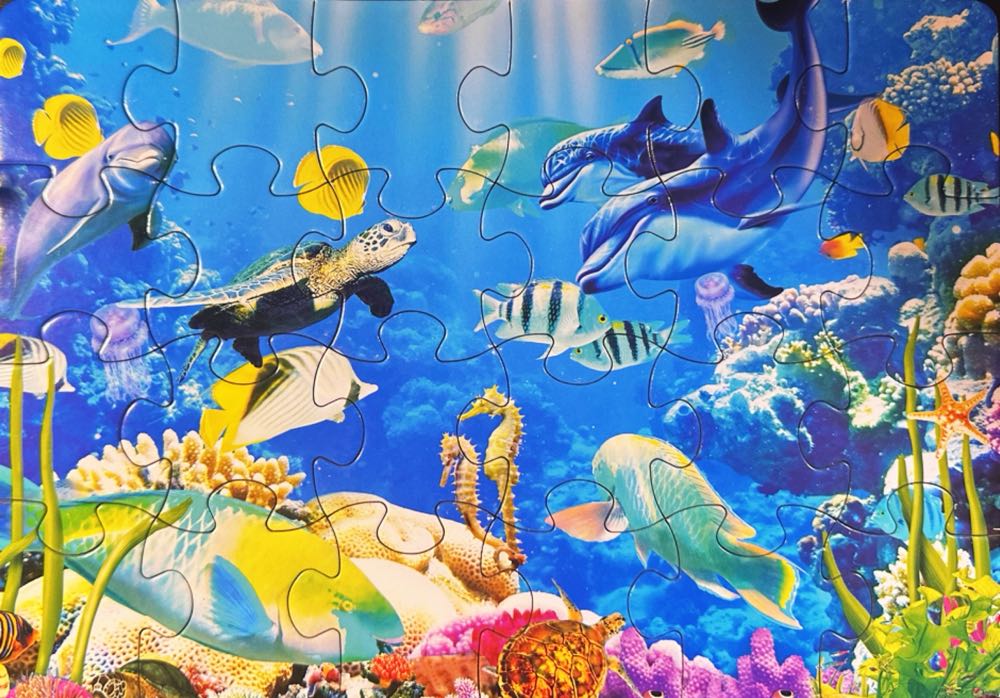 Underwater World  puzzle collectible [Barcode 41535737031] - Main Image 2