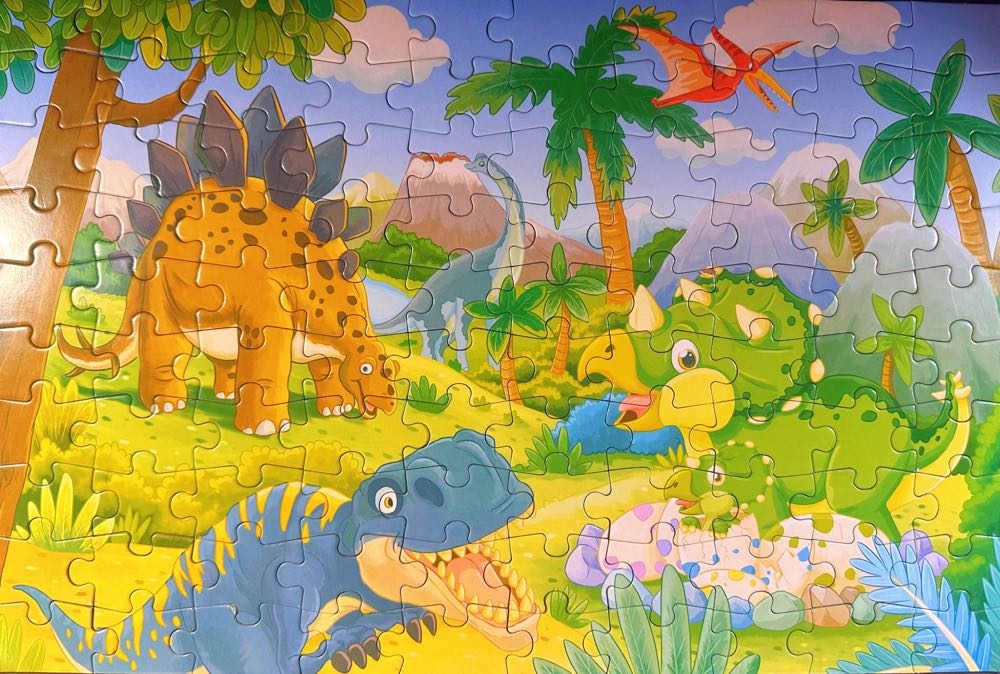 Dinosaurs World - Jigsaw Puzzle puzzle collectible - Main Image 2
