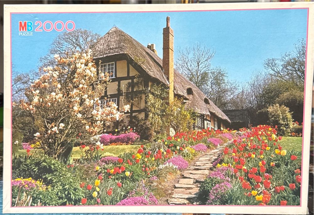 Thatched Cottage - MB puzzle collectible [Barcode 5010993280377] - Main Image 2