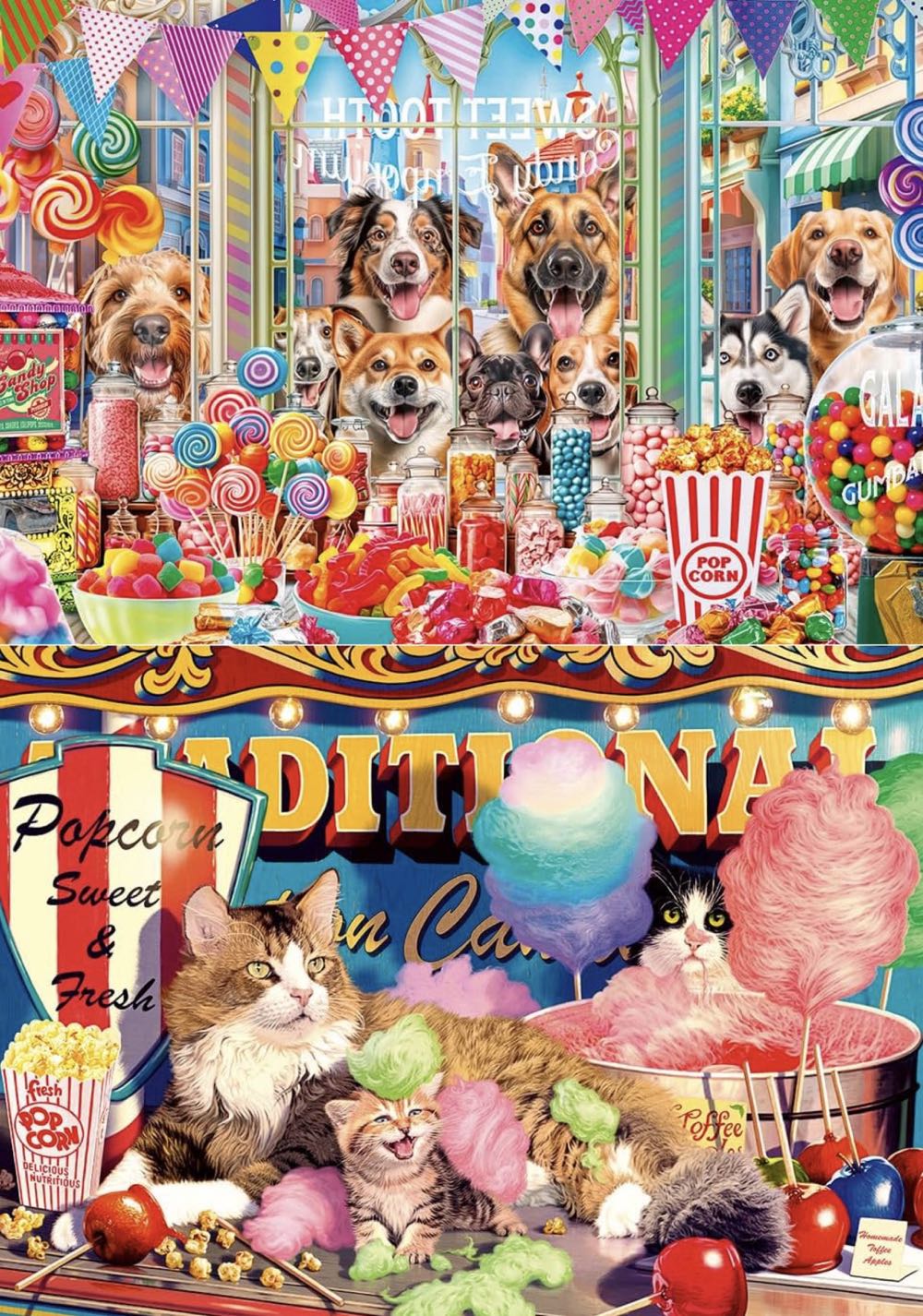 Fluffy Friends 🟦 - Trefl puzzle collectible [Barcode 5900511374957] - Main Image 2