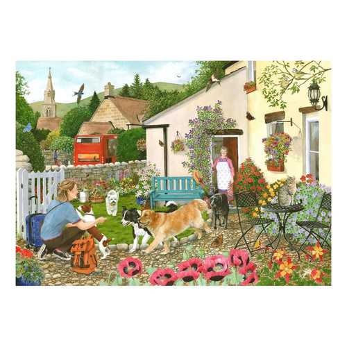 Imaginary Journey Birds Eye View 500 Piece Puzzle By Badge Bomb